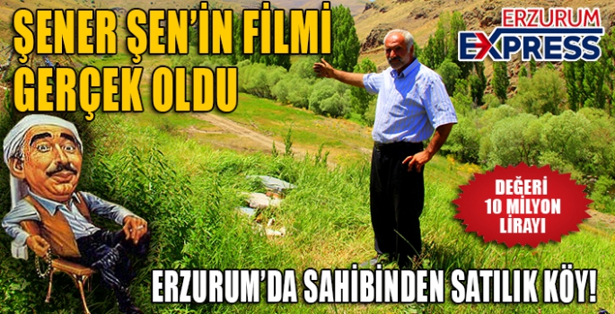 Sahibinden 10 milyon liraya satılık köy