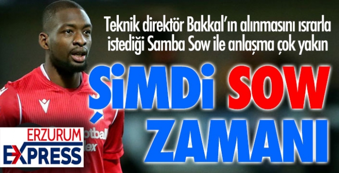 Samba Sow Erzurumspor'a çok yakın