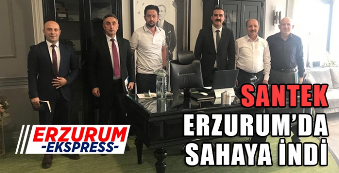 Sanayi ve teknoloji işbirliği kurulu Erzurum’da sahaya indi