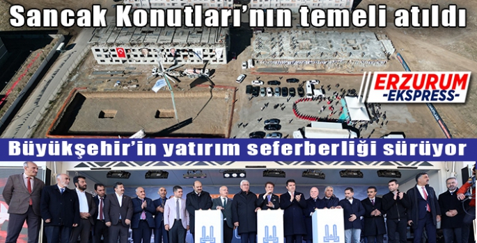 Sancak Konutları’nın temeli atıldı