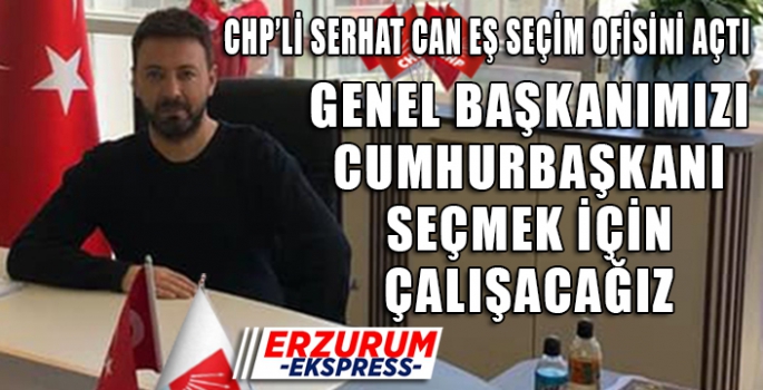 SEÇİM OFİSİ AÇTI