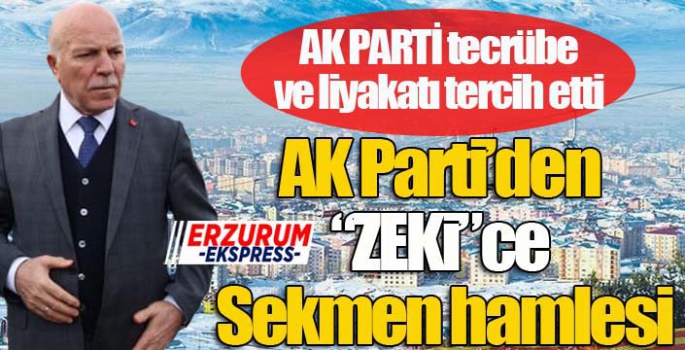 Sekmen’in tarihi adaylığı...