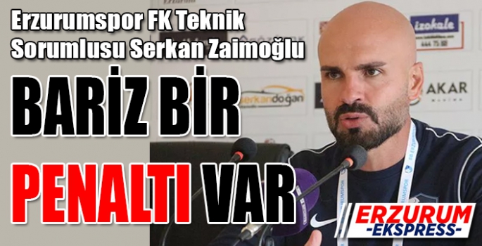 Serkan Zaimoğlu, Hakemlerin biraz daha dikkatli olması lazım