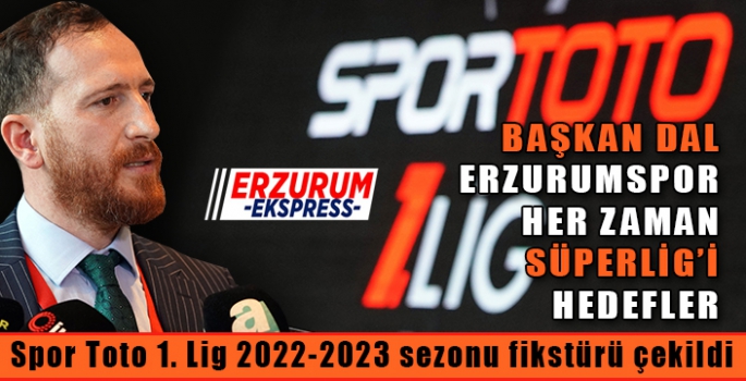 Spor Toto 1. Lig 2022-2023 sezonu fikstürü çekildi