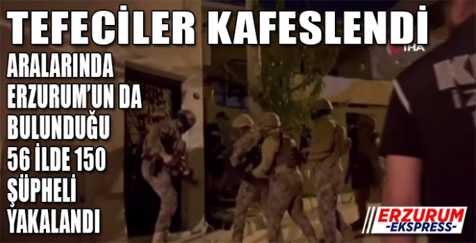 TEFECİLER KAFESLENDİ 