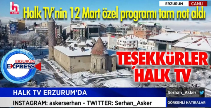 Teşekkürler HALK TV...