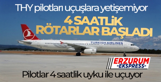 THY pilotları uçuşlara yetişemiyor, 4 saatlik rötarlar başladı