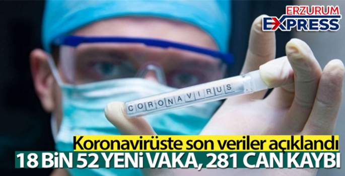 Türkiye'de son 24 saatte 18.052 koronavirüs vakası tespit edildi
