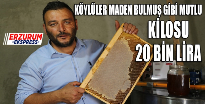 Türkiye’nin ilk ve tek yeşil balı 20 bin liradan alıcı buluyor