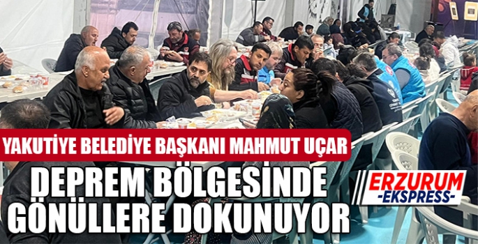 UÇAR HATAY’DA GÖNÜLLERE DOKUNUYOR 