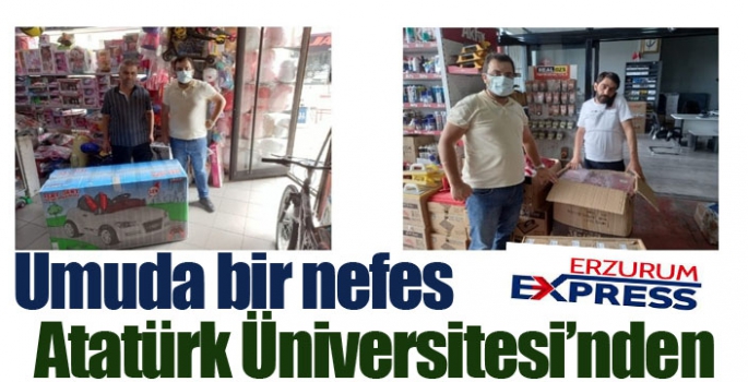 ‘Umuda Bir Nefes’ Atatürk Üniversitesi’nden