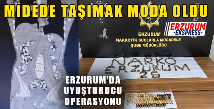 UYUŞTURUCUYU MİDEDE TAŞIMAK MODA OLDU