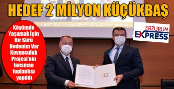 Vali Memiş: “2 milyon küçükbaş hedefi hayal değil”