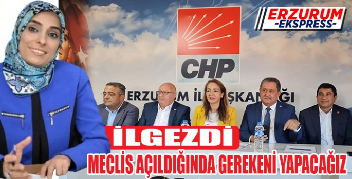 YARGILANMASI İÇİN GEREKENİ YAPACAĞIZ