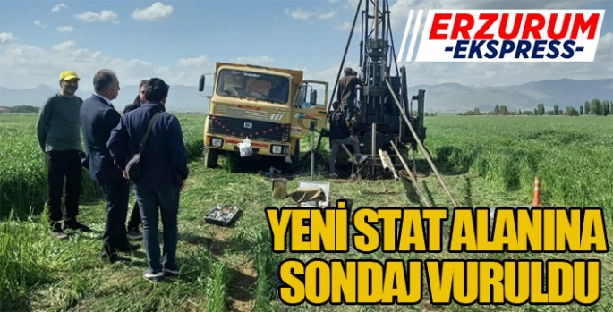 Yeni stat alanına sondaj vuruldu...