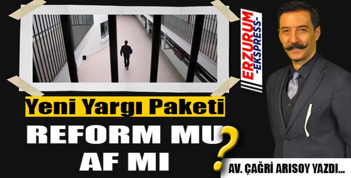 Yeni Yargı Paketi, Reform mu, Af mı?