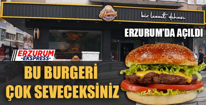 Yummy Burger Çaykara Caddesinde açıldı 