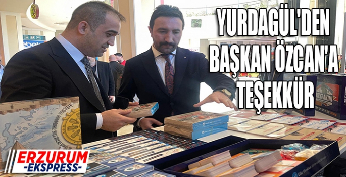 YURDAGÜL'DEN BAŞKAN ÖZCAN'A TEŞEKKÜR