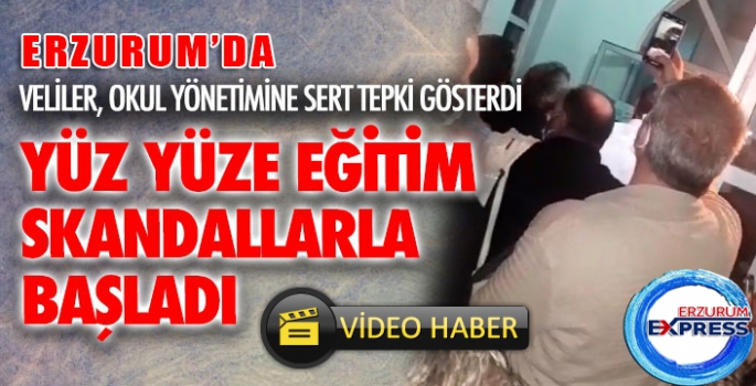 Yüz yüze eğitim skandallarla başladı