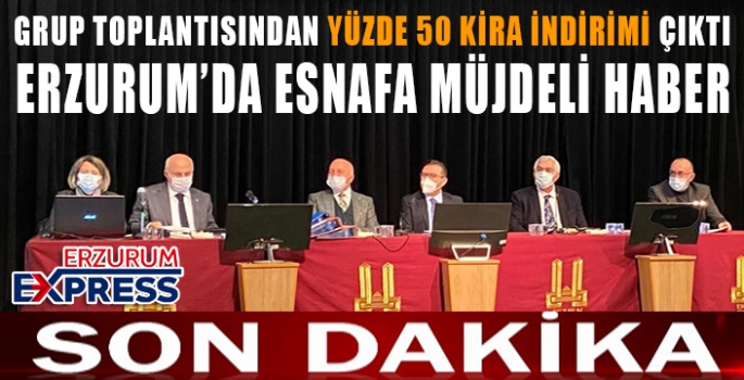  Yüzde 50 kira indirimi müjdesi