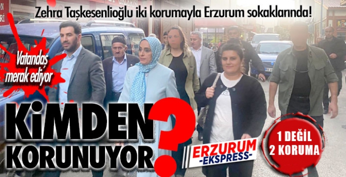 Zehra Taşkesenlioğlu kimden korunuyor?