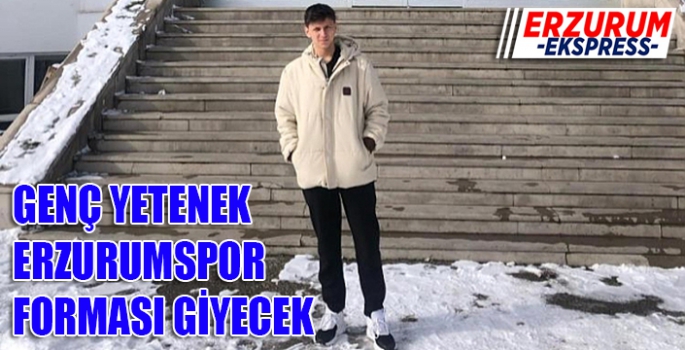 Zonguldaklı genç yetenek Erzurumspor'a transfer oldu