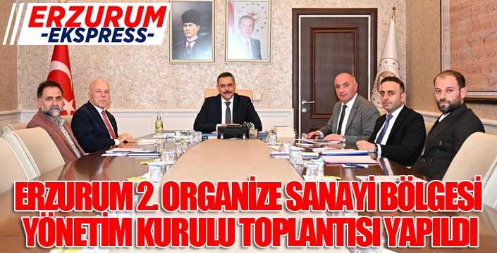 2. OSB Ağustos ayı Yönetim Kurulu Toplantısı yapıldı...