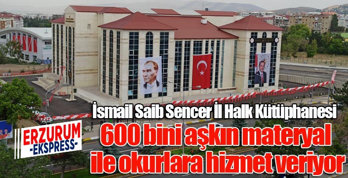 600 bini aşkın materyal ile okurlara hizmet veriyor