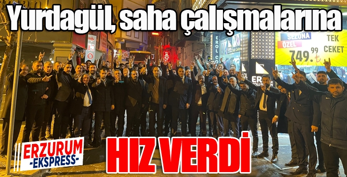 Adem Yurdagül saha çalışmalarına hız verdi...