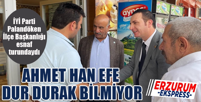 Ahmet Han Efe dur durak bilmiyor...