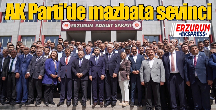 AK Parti'de mazbata sevinci