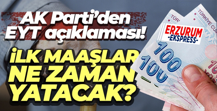 AK Parti'den EYT açıklaması!