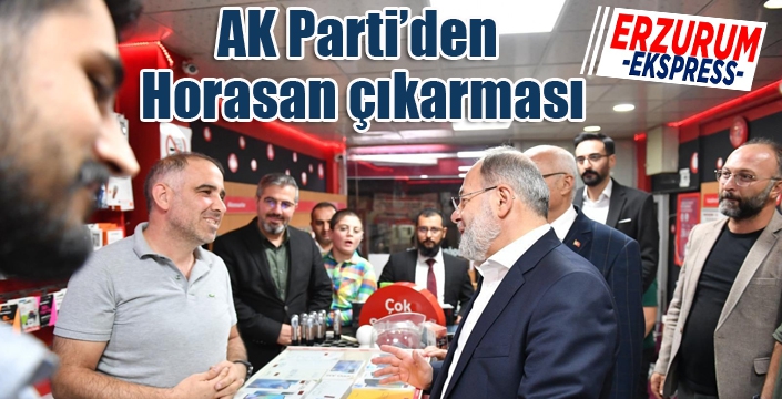 AK Parti’den Horasan çıkarması