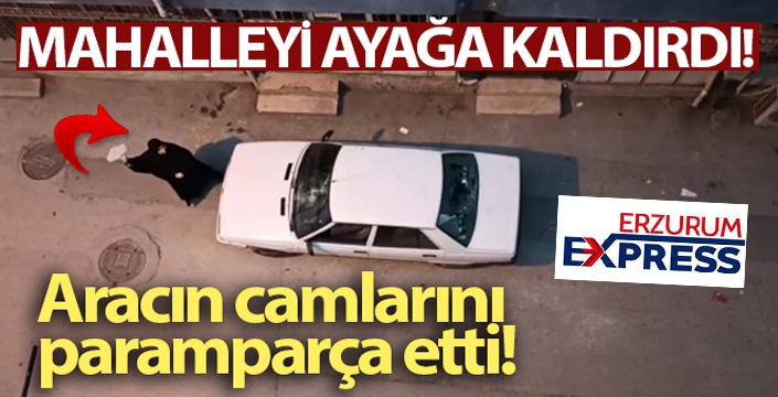 Aldatıldı, mahalleyi ayağa kaldırdı...O anlar kamerada