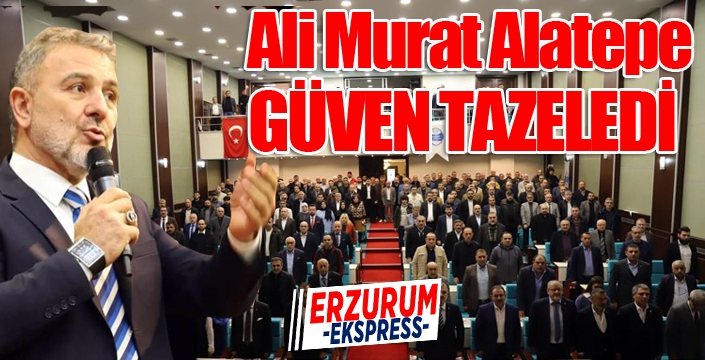 Ali Murat Alatepe, yeniden ERKON Başkanı seçildi