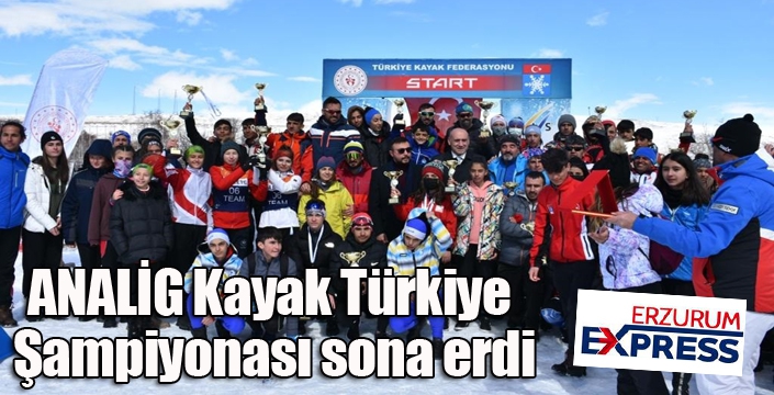 ANALİG Kayak Türkiye Şampiyonası sona erdi