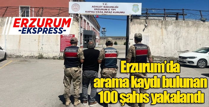 Arama kaydı bulunan 100 kişi yakalandı...