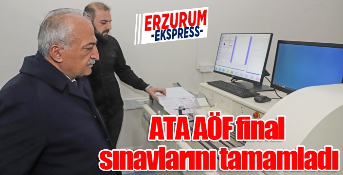 ATA AÖF, final sınavlarını tamamladı