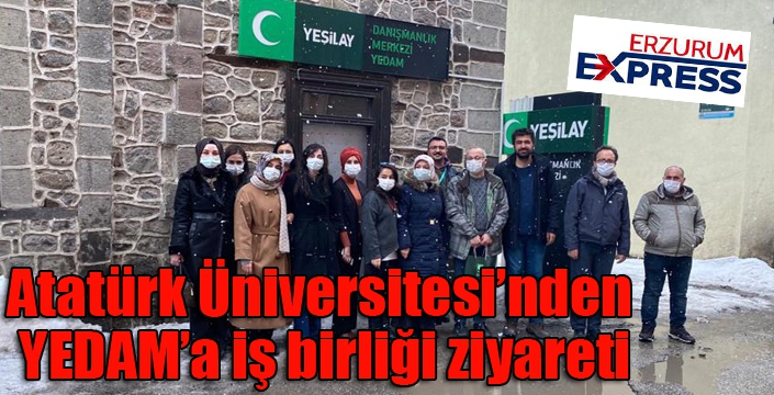 Atatürk Üniversitesi’nden YEDAM’a iş birliği ziyareti