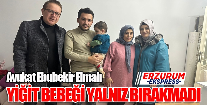 Avukat Elmalı, Yiğit Bebeği yalnız bırakmadı...