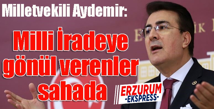 Aydemir’den iftira siyasetine sert tepki