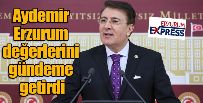 Aydemir Erzurum değerlerini gündeme getirdi