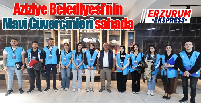 Aziziye'nin mavi güvercinleri...