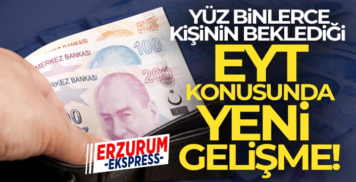 Bakan Bilgin'den EYT açıklaması!