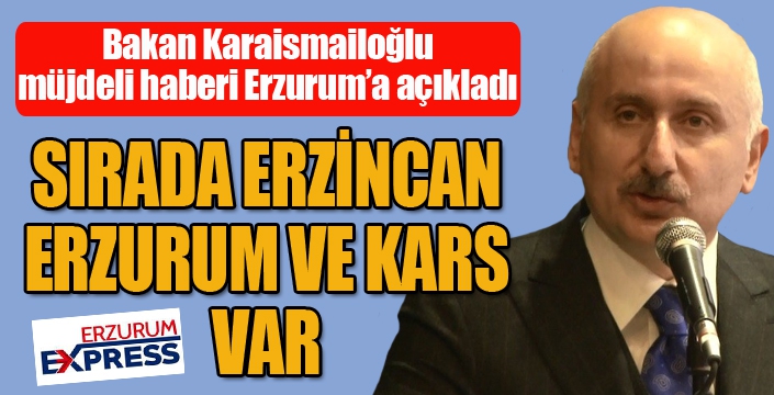 Bakan tarih verdi... ''2022'de başlıyoruz...''