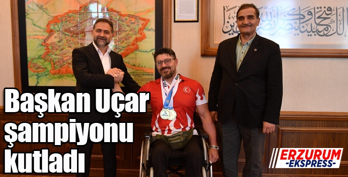 Başkan Uçar şampiyonu kutladı