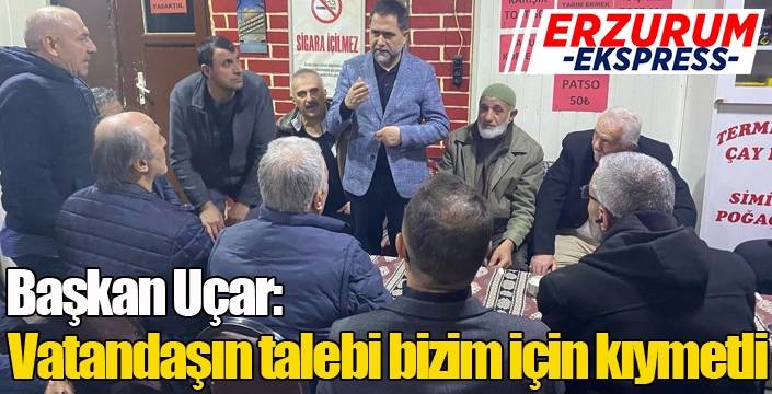 Başkan Uçar; 