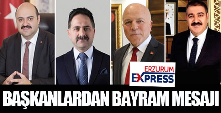 Başkanlardan bayram mesajı...