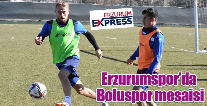 BB Erzurumspor’da Boluspor mesaisi