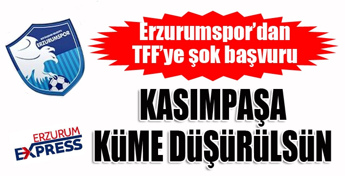 BB Erzurumspor'dan TFF'ye futbol gündemini sarsacak müracaat